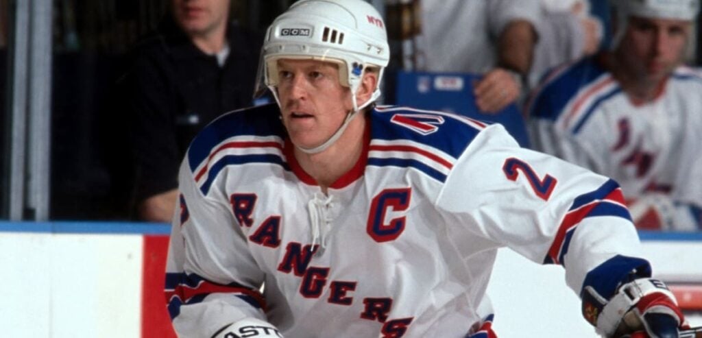 Brian Leetch wore the C after the departure of Messier