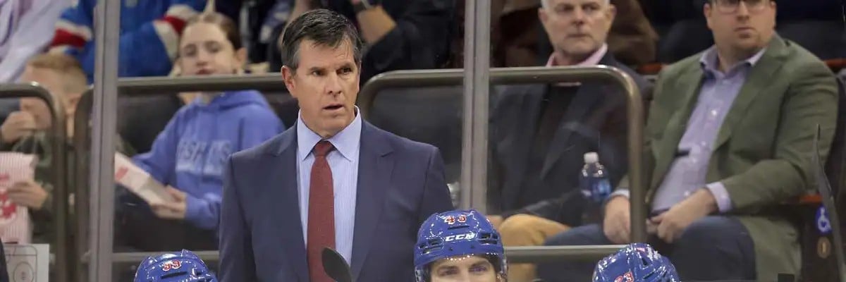Mike Sullivan took over behind the Rangers bench for 2025-26