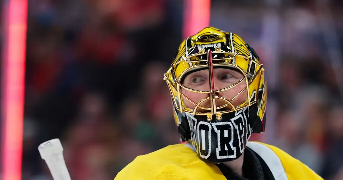 Joonas Korpisalo is expected to play the whole game