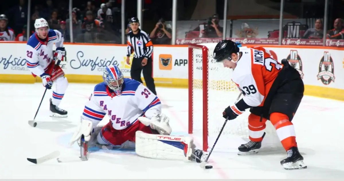 Rookie Game 1 - Rangers v Flyers